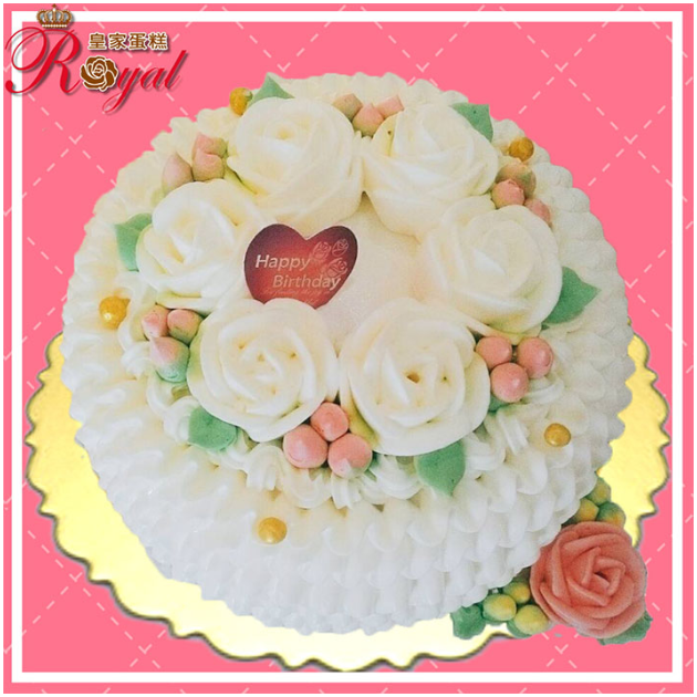 玫瑰藝術蛋糕-款式十