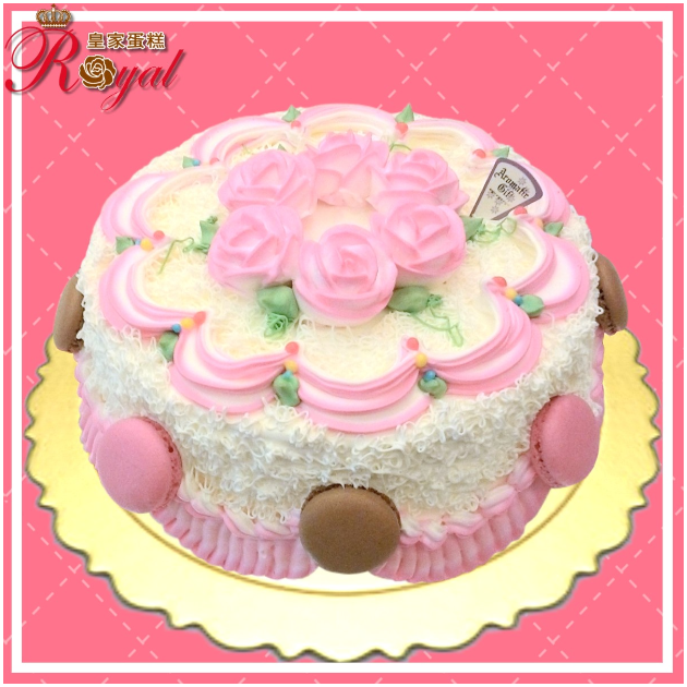 玫瑰藝術蛋糕-款式一